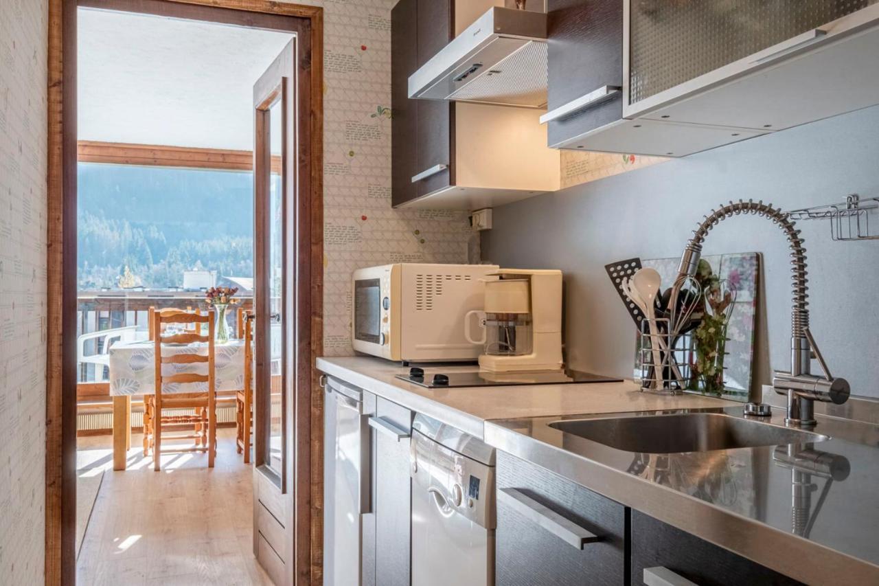 Nice Studio With Balcony In Chamonix Exteriér fotografie